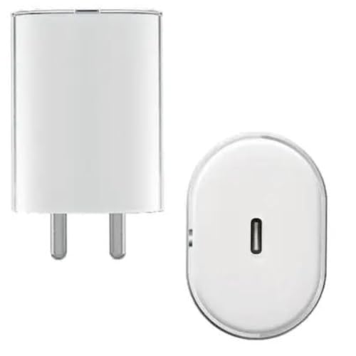 Image of The Black Store Original 45W USB-C Power Adapter and Cable Compatible with CMF Phone 1 Ultra-Fast Charger with Stable, Safe Charging