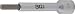 Produktbild BGS 2087-H8 | Bit-Einsatz | Antrieb Innenvierkant 12,5 mm (1/2") | Innensechskant 8 mm