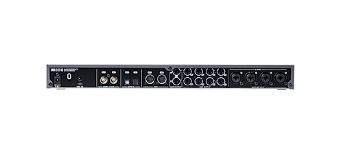 Steinberg UR816C Rackmountable USB 3.0 Audio Interface, 8-in/8-out, 32-bit/192kHz with with 8 XLR/TRS Combo Inputs, MIDI I/O, USB Bus Power, and Bundled Software - Mac/PC/iOS