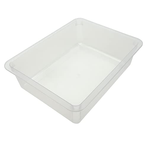 proventa® Frischhalteschale Made in Germany, BPA-frei und lebensmittelecht, 5 Liter, transparent, mit transparentem Deckel, stapelbar, für Gewerbe und Privat Cover