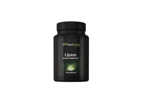 PuraDyme Lipase Enzyme 180 Capsules Digestive Enzyme (1)