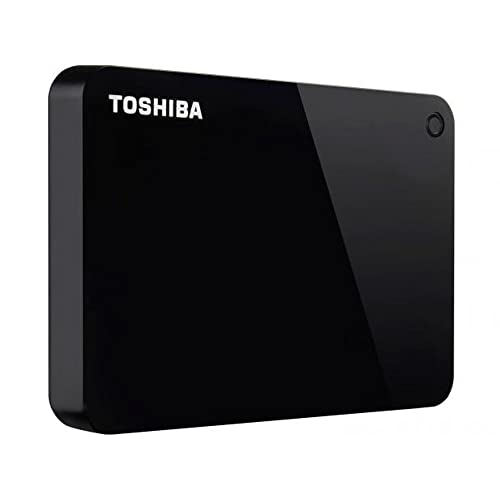 Toshiba HDTC910XK3AA Canvio Advance 1TB Portable External Hard Drive USB 3.0, Black
