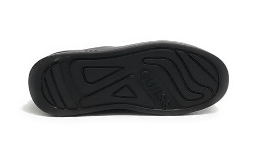 Sneakers Elbina GUESS en cuir noir, les baskets de type carryover incontournables