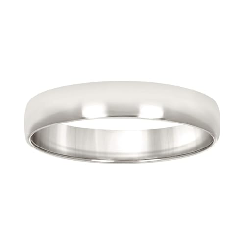 Alliance en argent 925 homme de 5 mm bague mariage confortable