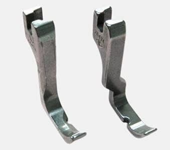 Cutex Pfaff Industrial Sewing Machine Right & Left Zipper Foot Set