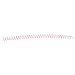 20Pcs Spiral Binding Coil Large Capacity Spine Comb 30 Holes 13mm Diameter Set Kit (Pink)