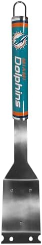 Siskiyou Sports NFL Miami Dolphins Grill Brush/Scraper, One Size, Team Colors image 5