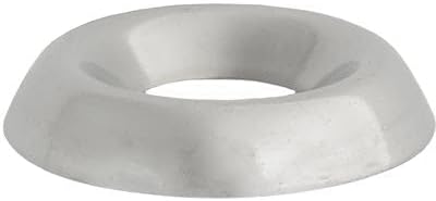 Auveco # 7148#12 Countersunk Brass Finishing Washer Nickel. Qty 144.