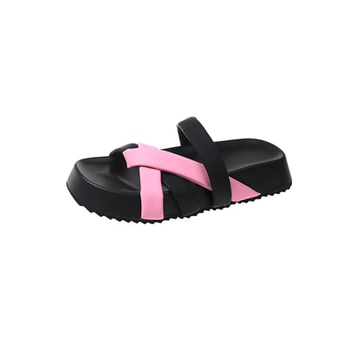 Womens Sandals Thick-soled slippers for women to wear as outdoor shoes in summer, casual and versatile beach sandals