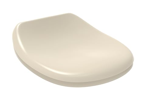 Grünblatt WC Sitz passend zu Ideal Standard Kimera, Absenkautomatik und abnehmbar zur Reinigung, Duroplast (Pergamon)