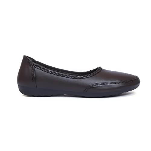 Image of Zoom Shoes Leather Casual /Formal Bellies for Women /Girls Adults Super Comfortable with Lightweight and Slip Resistant Sole A-116