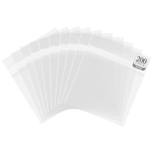 Pochettes transparentes pour protéger vos photos de scrapbooking 10x10 cm