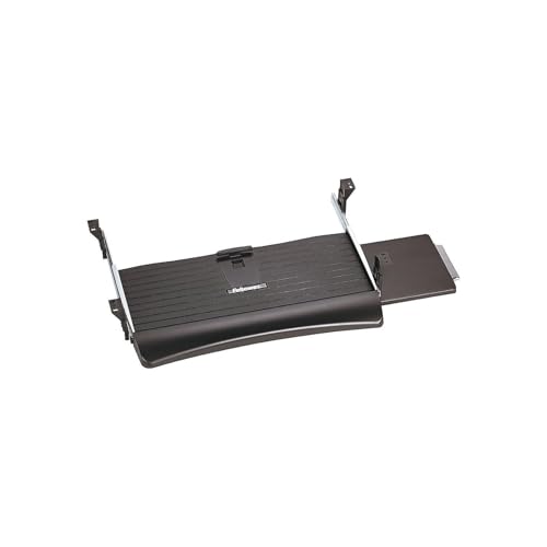 Fellowes Office Suites Adjustable Keyboard Drawer, Black (9140303)