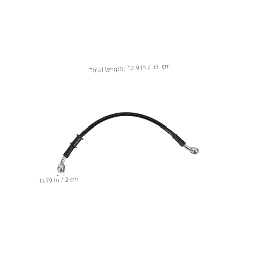 Hemobllo Manguera de Freno Hidráulica para Motocicleta Resistente Alta Presión Compatible para Scooter y Vehículo Eléctrico con Diseño para Frenado Sensible y Duradero