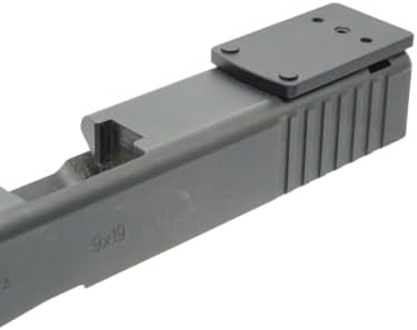 DPP Titanium Rear Sight Dovetail Mount Compatible with Glock Holosun 407K 507K,Osight K/S/SE,Romeo Zero,Shield RMS Detail