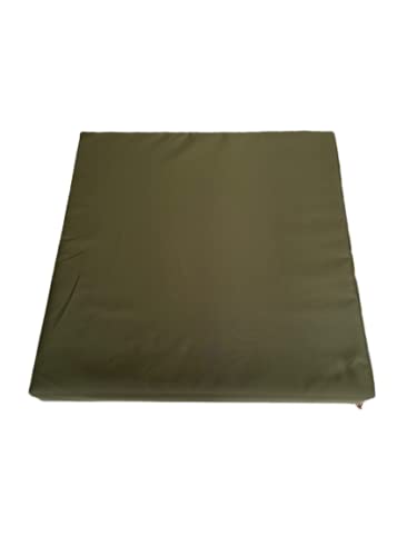 MOTHER LAND CUSHION REPLACEMENT RATTAN CUSHIONS PAD GARDEN PATIO FURNITURE FOR SOFA SEAT & BACK CUSHION WITH FOAM FILLING (BACK CUSHION 69cm X 40cm X 10cm, GREEN)