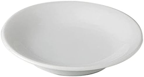 Set of 10 White Chinese 3.0 Meta Dish, 3.9 x 0.7 inches (10 x 1.9 cm), Chinese Open, Ramen Shop, Chinese Tableware, Asian Cuisine, Restaurant, Commercial Use,