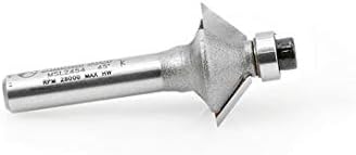 Amana Tool - MSL2454 Carbide Tipped Miniature Chamfer 45 Deg x 25/32 Dia x 1/4
