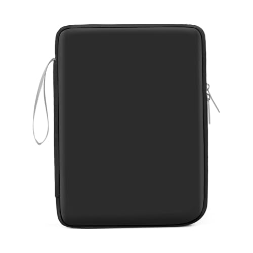 Funda Tablet Impermeable, 12 13 Pulgadas Bolsa Protectora Acolchada Resistente a Golpes y Agua, Estuche Multifuncional Universal para i P a d y Tablets con Bolsillos para Accesorios