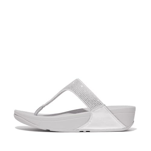 Image of FitFlop Women's Lulu Crystal Embellished Toe-Post Sandals