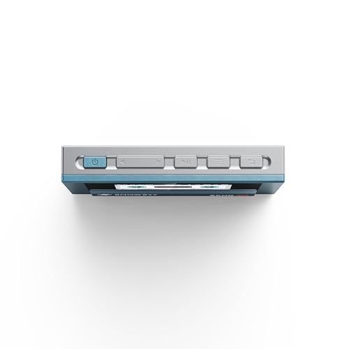 Image of SnowSky /FiiO Echo Mini HiFi Bluetooth MP3 Player, 15Hours Playback, Independent Volume Control with 3.5mm /4.4mm Headphones Outputs (Sky Blue)