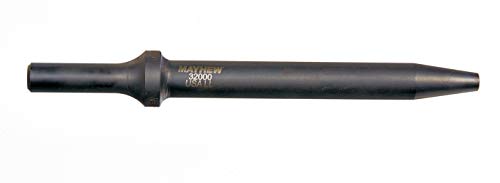 Image of Mayhew Tools 32000 Pneumatic Taper Punch, 1 /4 inch x 6 inch, Black Oxide Finish