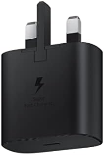 Samsung Original 25W USB-C Wall Plug Charger (w/o cable), Black