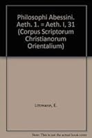 Philosophi Abessini: (aeth. I, 31), T. 9042900539 Book Cover