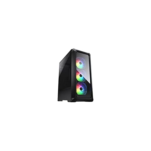 Cougar Archon 2 RGB (preto) sem fonte de alimentação Mini ITX/Micro ATX/ATX Mid Tower Case w/Window
