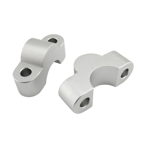 Adaptateur extension pince guidon S1000XR finition aluminium usiné