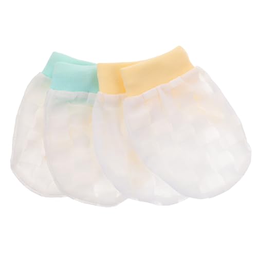 COSMEVIVI Breathable Baby Glove Newborn Gloves Toddler Mittens Anti-scratch Mittens Baby for Families