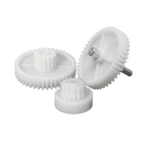 Genérico 1 Juego de Engranajes de plástico for picadora de Carne, Engranaje de piñón for picadora de Carne, repuestos for electrodomésticos de Cocina 1215 1217 1219 1250