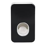 Unidad dispensadora automática de Pasta de Dientes |Montado en la Pared Sin perforación Fácil instalación |Exprimidor de Pasta de Dientes para baño/hogar/jóvenes |Salida de (Black)