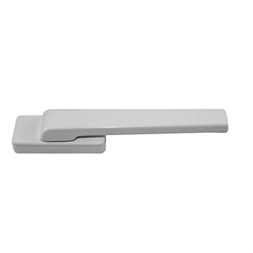 GU Drehgriff Balkontürgriff Metall flach 6-28101-00-0-7 weiss, Höhe 25mm, geeignet für aussen hinter Rollade