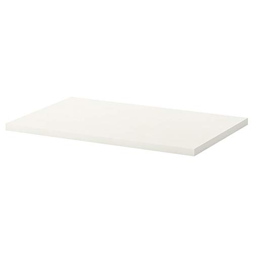 Ikea LINNMON Acrylonitrile Butadiene Styrene Plastic Table Top (White, 100×60 cm , 39 3/8×23 5/8″)