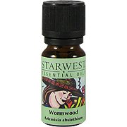 Wormwood Oil - Artemisia absinthium, 1/3 oz,(Starwest Botanicals)