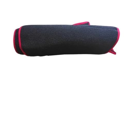 Tapis de tableau de bord rouge RHD pour Mercedes Benz Classe C W205