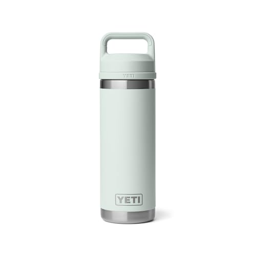 Image of YETI Rambler 18 oz Bottle, Leakproof, Vacuum Insulated, Stainless Steel with Chug Cap, Ridgeline
