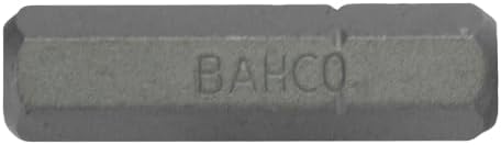 BAHCO 59S/H7/32-5P Punta estándar 1/4" para tornillos hexagonales 7/32" 25 mm (5 piezas/caja de plástico) Hardware, Other Tools, Multicolor