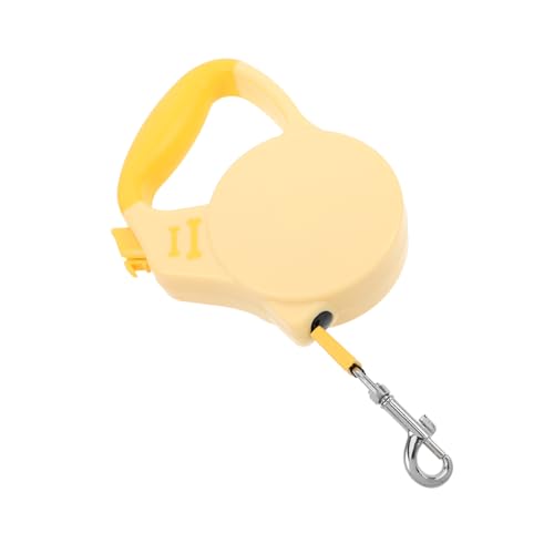 BCOATH Retractable Dog Leash with Slip Handle Stylish Nylon Tape for Corgis Small Dogs One Button Operation for Easy Control for Walking Training