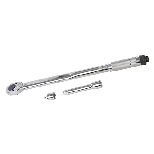 Silverline Torque Wrench – 28-210 Nm Range, 1/2" Drive Precision Tool for Automotive & Mechanical Use (633567)