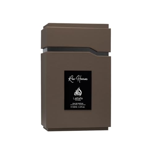 Lattafa Pride Raw Human Eau de Parfum Spray for Unisex, 3.4 Ounce