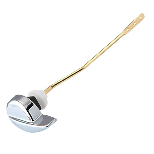 Yasdyri Toilet Handle Replacement Kit - Side Mount Flush Tank Lever Universal Brass Fit Most Toilets