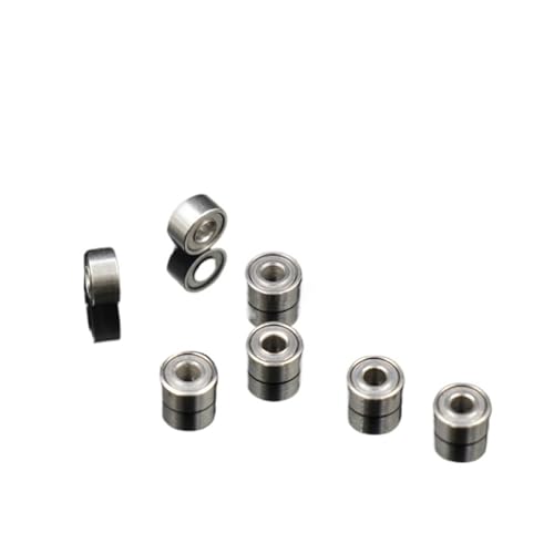 Roulement à billes miniature 682ZZ : lot de 10 roulements guidage précis 2x5x2mm