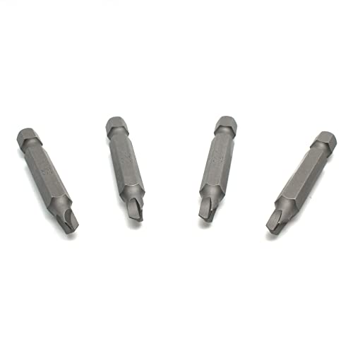 Tmax 25 Pc Triangular Slotted Y Shape #1 2 Inch (50 Mm) Screwdriver Insert Bits For Tri-Wing Screw #TOP2
