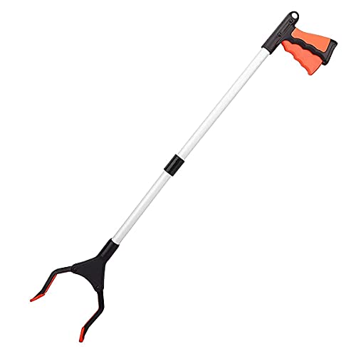 DUDOK Recolector de Basura, Pinzas para Discapacitados, Recolector de Basura, Recolector de Basura Plegable para Ayudas de Alcance, Extensión de Brazo para Silla Roula