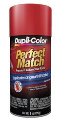 Dupli-Color Paint Bvw2037 Dupli-Color Perfect Match Premium Automotive Paint; Tornado Red; Paint Code Ly3D; 8 Oz. Aerosol; #TOP1