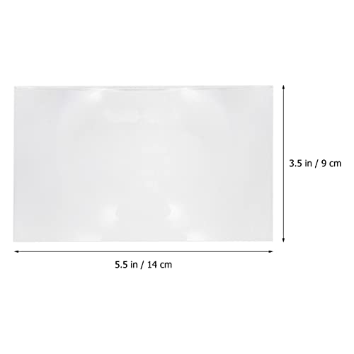 Lente Fresnel para proyector pantalla brillo alta definición acrílico 2 piezas 6