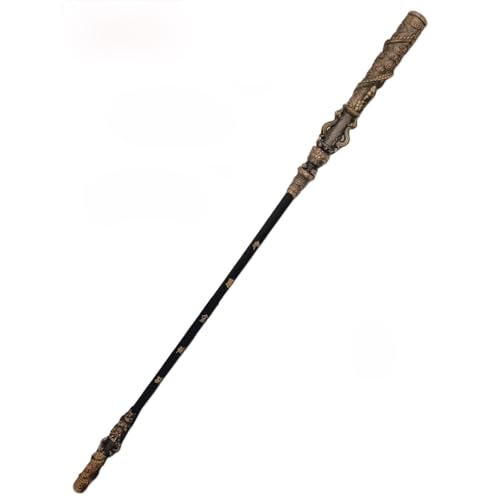 KXJPIZIYB Black Myth Wukong 1:1 Restoration of The Ruyi Jingu Bang Sun Wukong Staff Built from Pure Aluminum Peripheral Game Model Collecting Art