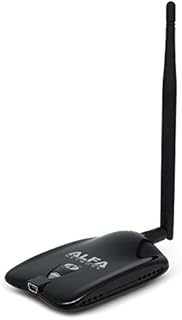 Alfa AWUS036NHA - Wireless B/G/N USB Adaptor - 802.11n - 150Mbps - 2.4 GHz - 5dBi Antenna - Long Range - Atheros Chipset - Windows XP/Vista 64-Bit /128-Bit Windows 7 Compatible